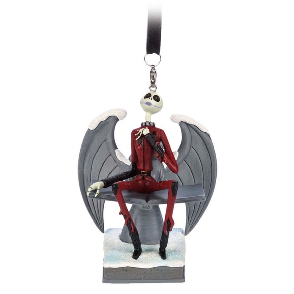 2024 Disney Parks Nightmare Before Christmas Ornament Jack Skellington Angel NEW - Picture 2 of 5